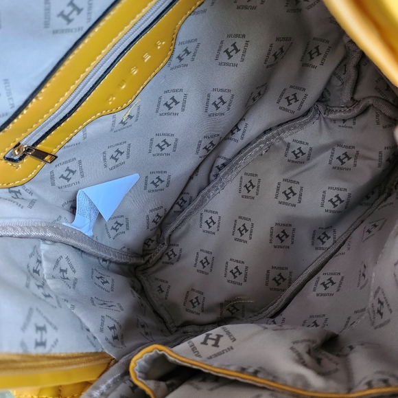 LEATHER BACKPACK BY HUSER - Picture 3 of 6